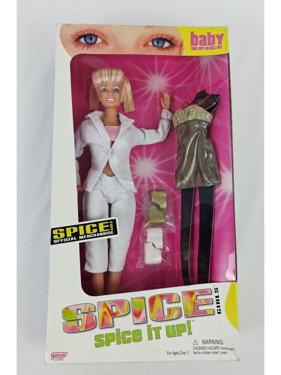 Galoob Other - VTG Girl Power Spice Girls Baby Spice Doll By Galoob 1998 with Accessories